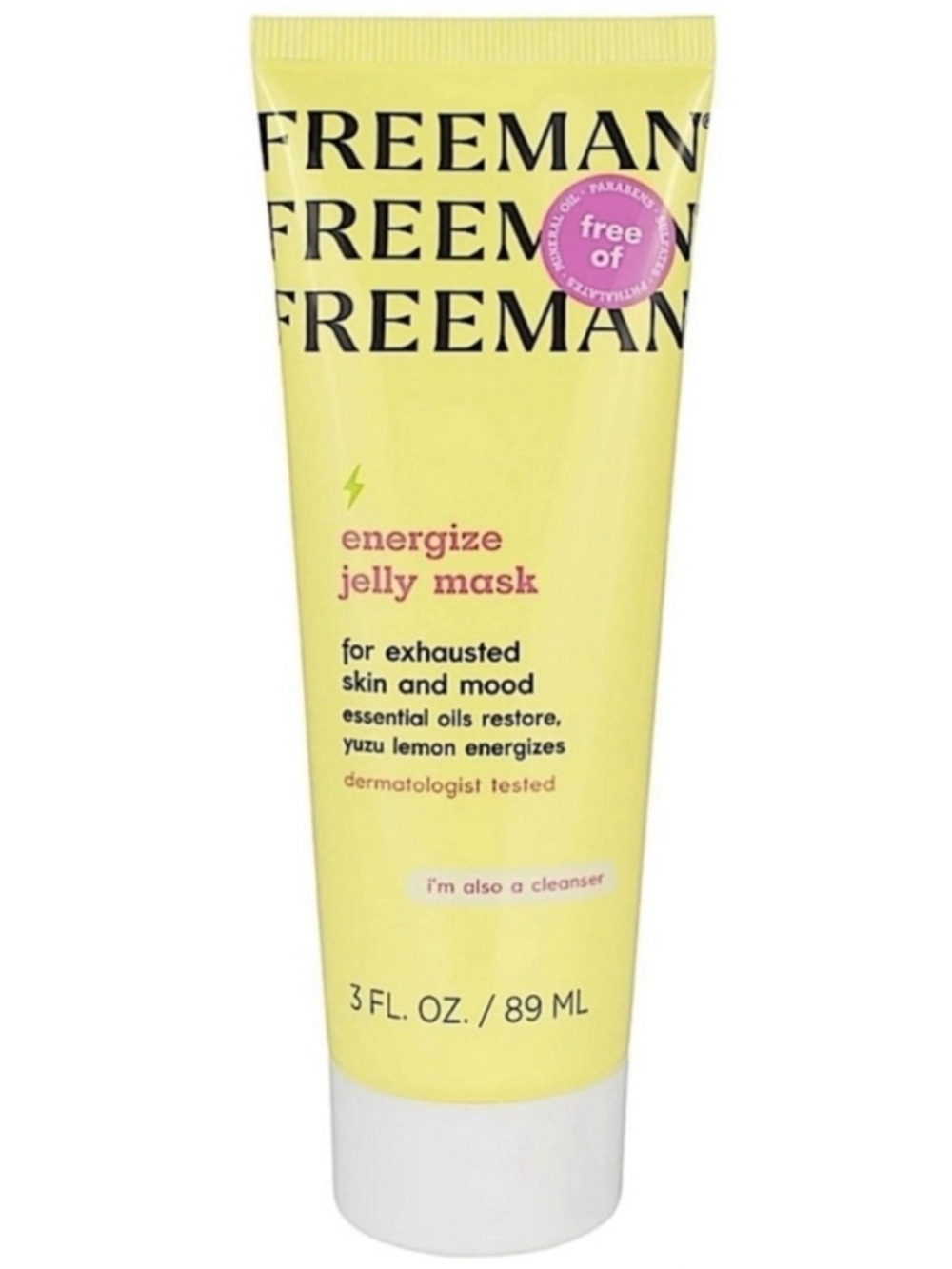 3/$12 Freeman Energize Jelly Mask 3oz